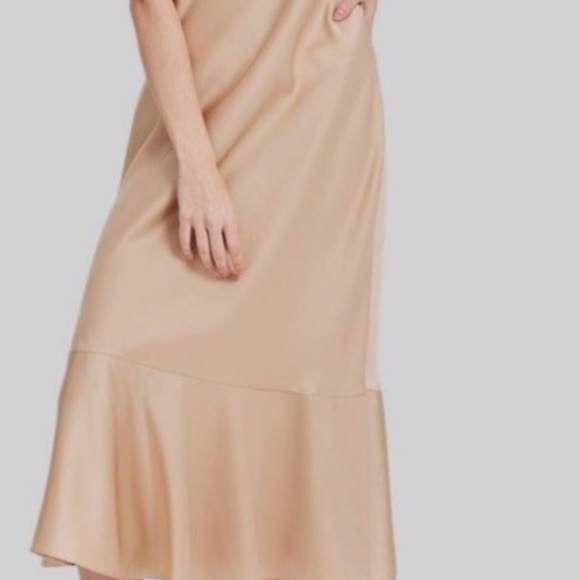 NWT - Lattelier Slip Cami Midi Dress, Colour Light Camel, Size XS - Picture 10 of 10